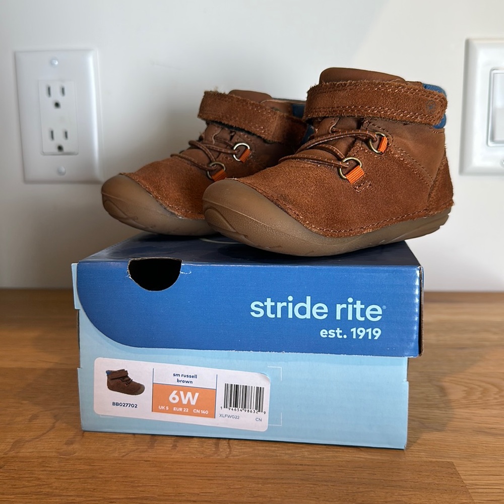Stride Rite Soft Motion Russell Boot, size 6W